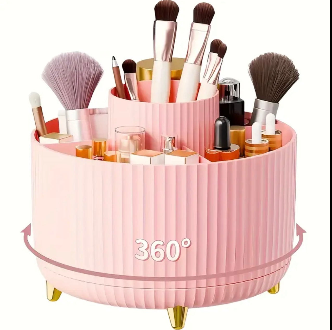 Rotating Makeup Organizer