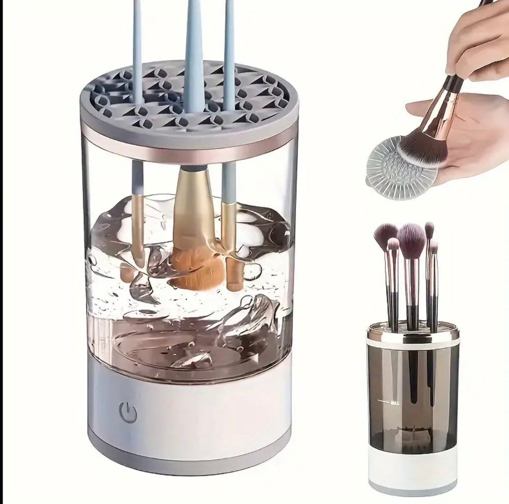 Electrical makeup Brush washer