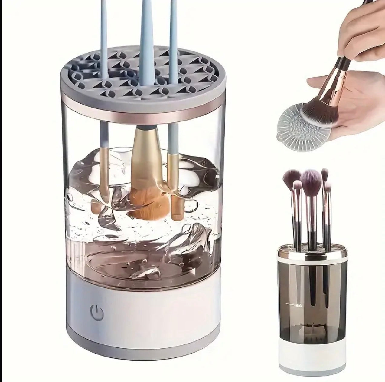 Electrical makeup Brush washer