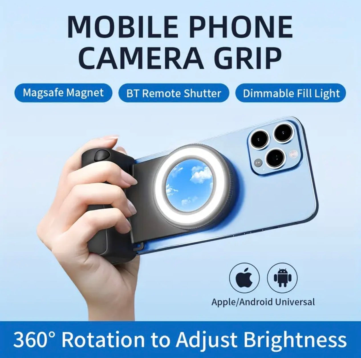 Phone Magnetic Bt camera