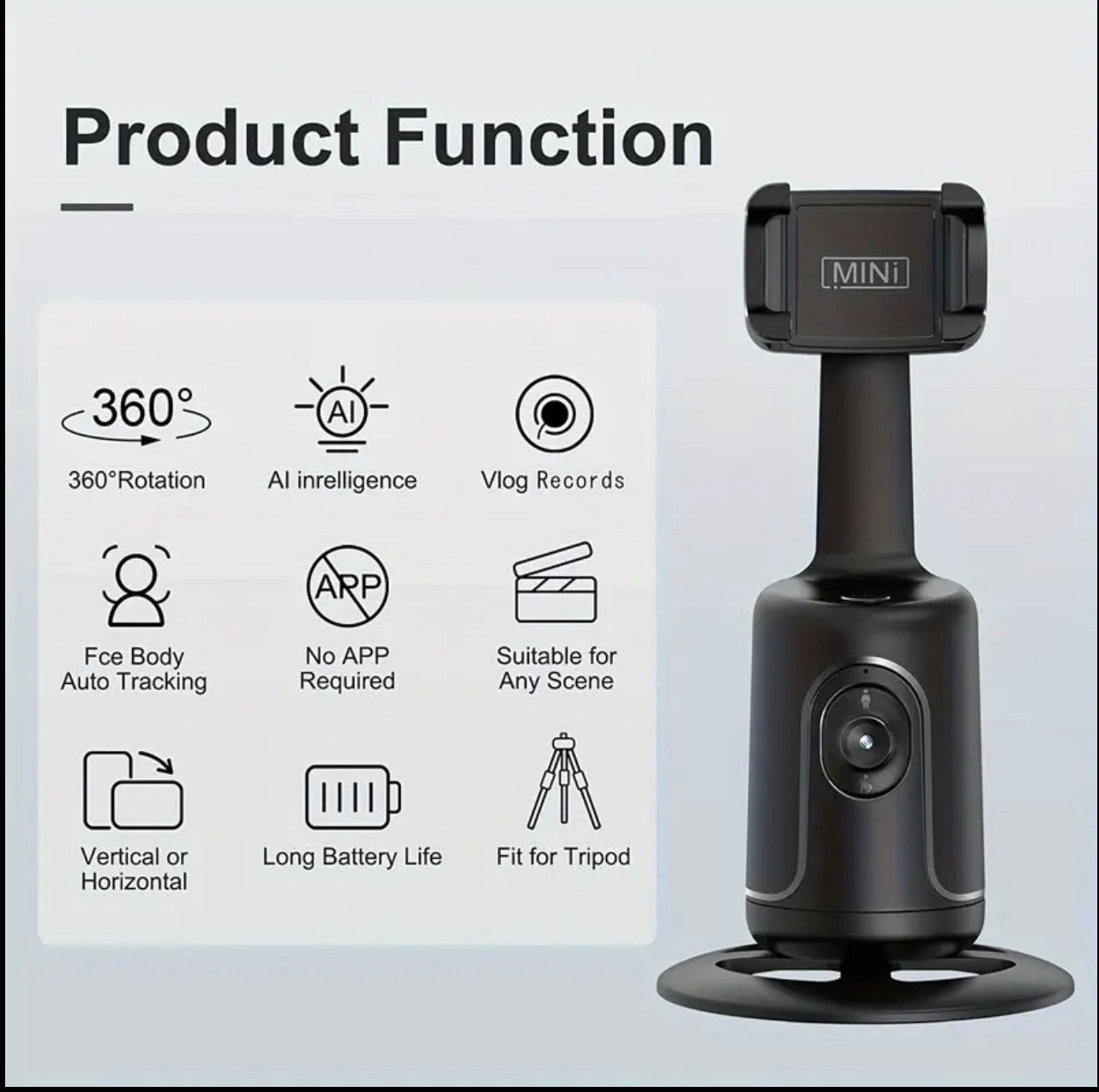 Phone Tripod with AI