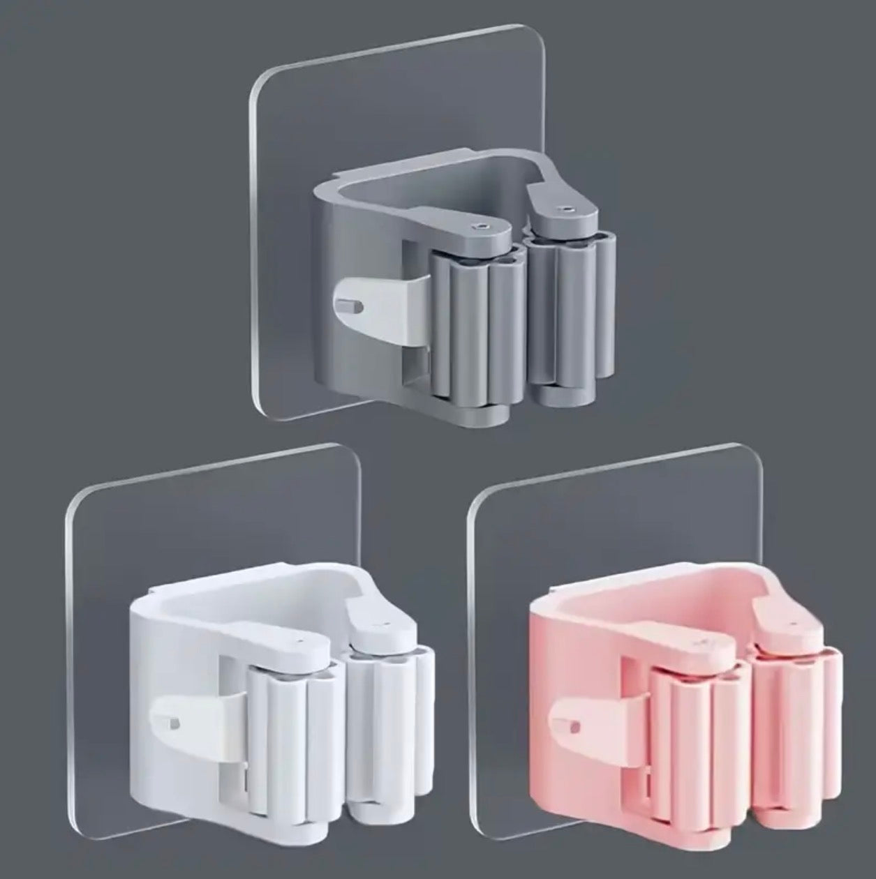 3pcs Mop Broom Holder