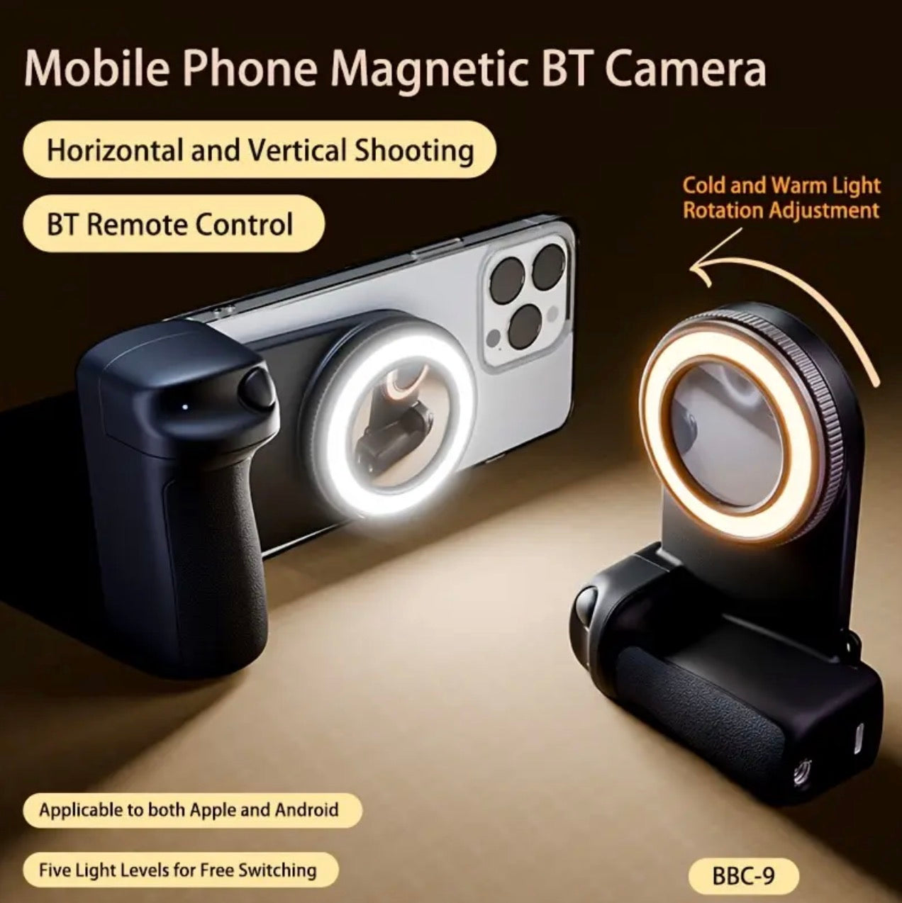 Phone Magnetic Bt camera