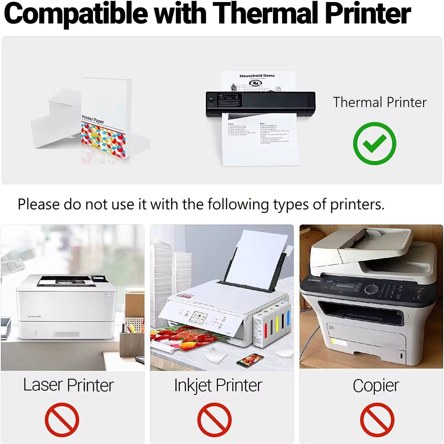 A4 Thermal Paper Sheets 25